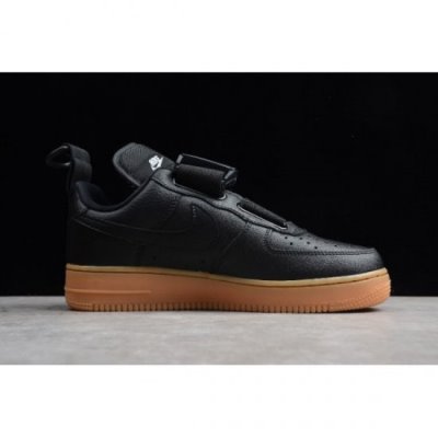 Nike Air Force 1 Utility Siyah / Kahverengi Kaykay Ayakkabı Türkiye - AVPSGFAL